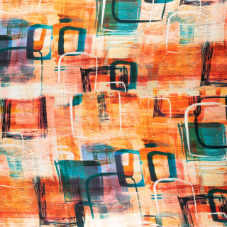 Lágy narancssárga viszkóz twill sima 0,5m