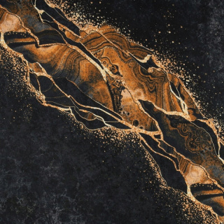 Lágy viszkóz twill barna sima minta 0,5m