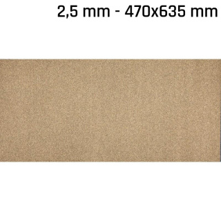 Tömítőlemez kork-gumi 470x635x2,5mm