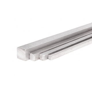 Négyzetes acélrúd 1m 10x10mm