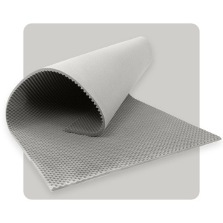 Akusztikus panel hab VLNY 200×100 cm 5 cm világosszürke