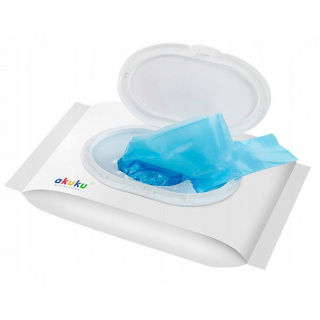 Akuku illatosított zacskók használt pelenkához 100 db