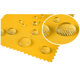 Vízlepergető teflonos sárga szövet 160 cm 1 fm