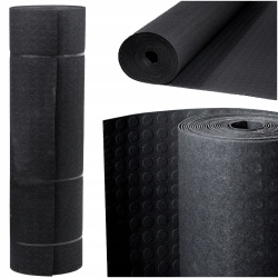 Csúszásgátló gumiszőnyeg 3 mm, pontozott, szélesség 120 cm