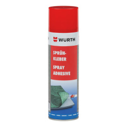Spray ragasztó és szerelő ragasztó könnyű anyagokhoz, gyorsan száradó, állítható fúvókával, 500 ml – Würth