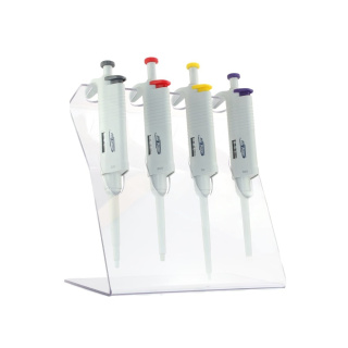 Állvány automata pipettákhoz, 4 hely – PMMA (plexiüveg), laboratóriumi