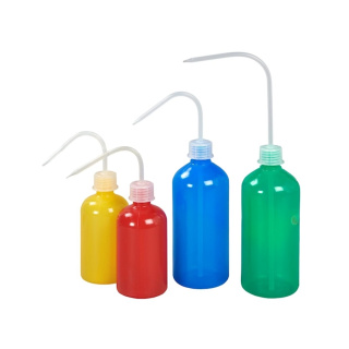 PE-LD fúvóka, 250 ml, kék – laboratóriumi