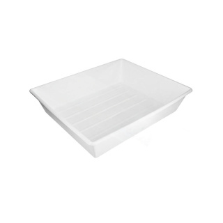 PVC laboratóriumi tálca – 200 × 150 × 45 mm