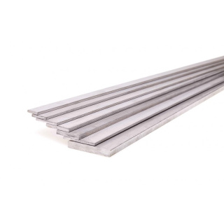 Lapos rozsdamentes rúd 20x4 mm
