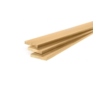 Sárgaréz lapos rúd 25x10 mm