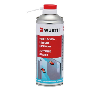 Aktív felület tisztító ragasztás és tömítés előtt, zsírtalanító és adhéziós aktivátor, 400 ml – Würth HaftClean