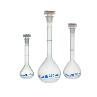 Mérőpohár dugóval, B osztály – 10 ml, DIN EN ISO 1042