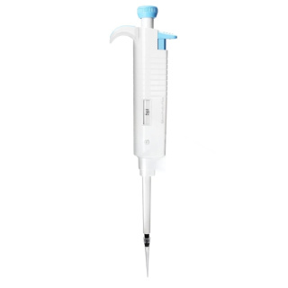 Mechanikus pipetta MicroPette Plus 50–200 µl, teljesen autoklávozható, ergonomikus és pontos, ISO 8655, kalibrációs tanúsítvány – DLAB