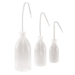 Vytlačovacia fľaša LDPE 100 ml, závit GL18, úzke hrdlo - VITLAB