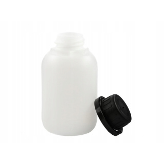 150 ml HDPE palack és fekete kupak