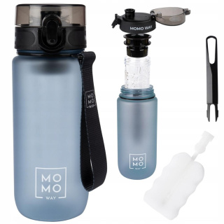 Sportvizes palack füllel MomoWay világoskék 600ml