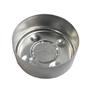 Alumínium edények 57x22mm teagyertyákhoz 10 db