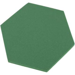 Akusztikus panel hatszög kiwi zöld 50x50 cm vastagság 5 cm hexagon