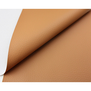 PVC műbőr világosbarna 140 cm 0,5 mb