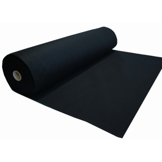 Fekete puha filcszövet 3mm 150x50cm 400g/m²