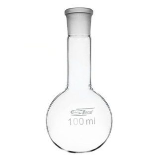 Kerek laboratóriumi lombik hosszú nyakkal 2000 ml, csiszolás 29/32, bórszilikát üveg BORO 3.3