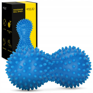 Labda kettős szenzoros tüskékkel rehabilitációs masszázshoz.