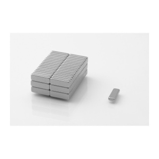 Neodímium mágnes 10db lapos MPL 12x4x2 N38