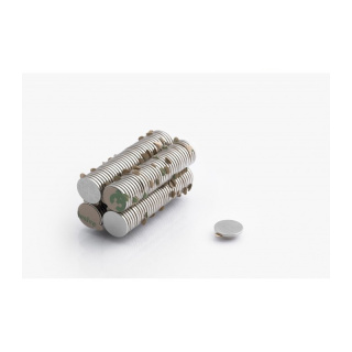 Neodímium mágnes 3M ragasztóval MW 12x1 N38