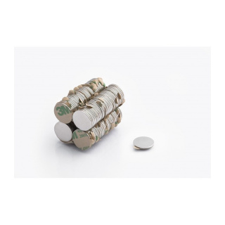 Neodímium mágnes 3M ragasztóval MW 15x1 N38