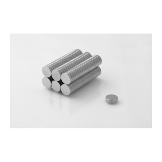 Neodímium mágnes 10db henger MW 10x2,5 N38