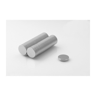 Neodímium mágnes 10db henger MW 12x2 N38