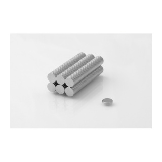 Neodímium mágnes 20db henger MW 7x1,2 N38