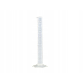 PP mérőhenger 10 ml dombornyomott kalibrált üveg