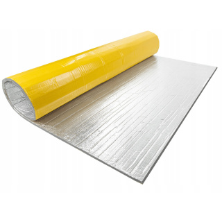 Öntapadó hangszigetelő szőnyeg 10mm 25x50cm csillapító hab LT10ALU