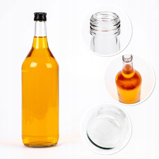 Üvegpalack 1000ml 30cm MONOPOL