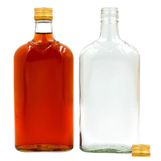 500 ml-es üveg 22 cm-es lapos