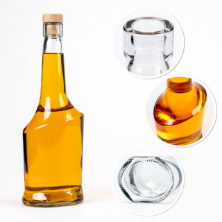 Üvegpalack 500ml 25cm AISHA