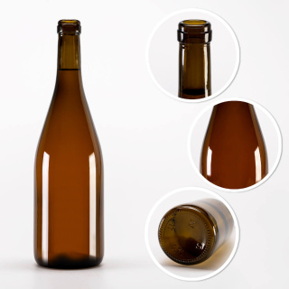 Üvegpalack 750ml 29cm BURGUNDY