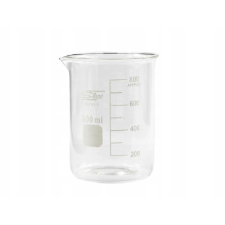 Üvegkád 800 ml alacsony 100x135mm