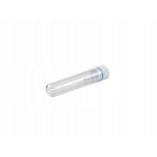Tesztcső PS 16x65mm sima dugóval 50db