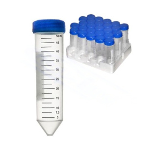 Falcon kémcsövek 50 ml, kúpos, steril, csomag 25 db