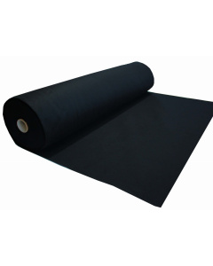 Fekete puha filcsz&ouml;vet 3mm 150x50cm 400g/m&sup2;