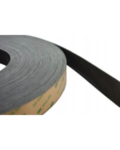 Mágneses öntapadó ferrit szalag 19x1,5 mm