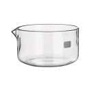 Kryštalizačná miska s výlevkou 150 ml, 80x45 mm, borosilikátové sklo BORO 3.3