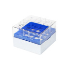 Fagyasztó doboz, 25 hely, 1,8 ml – PC, -190-től +121 °C-ig, autoklávozható