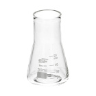 Banka Erlenmeyerova (kužeľová) 50 ml, široké hrdlo, borosilikátové sklo