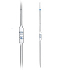 Egyadagoló pipetta, 5 ml, A osztály, kék skála, tanúsítvánnyal – DIN ISO 648