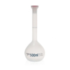 Mérőköcsög PP-ből, üvegdugóval 24/29, B osztály – 1000 ml, ISO 384