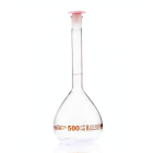 Mérőüveg üveg, 100 ml, B osztály, barna skála, csiszolt illesztés 14/23