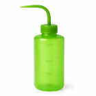 Vytláčacia fľaša LDPE 250 ml so stupnicou, zelená
